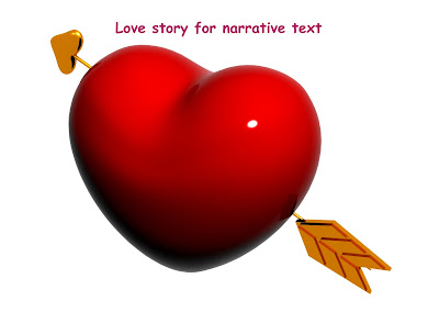 contoh nsrrstive text tentang love story - cerita cinta