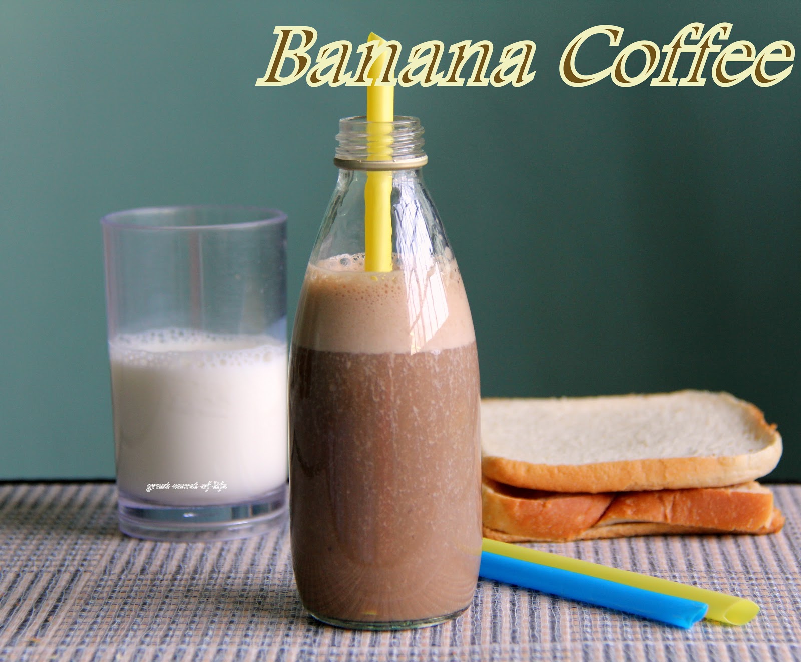 Banana Coffee Greatsecretoflife