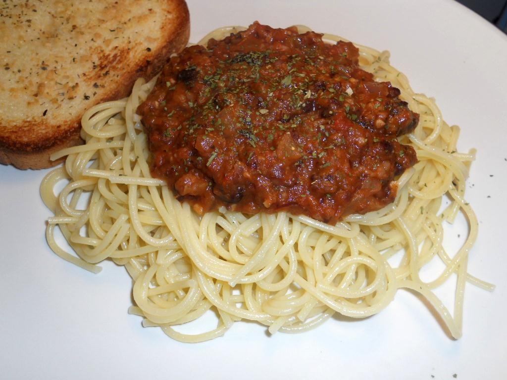 Pasta with Black Bean Sauce Meatless Monday HezziD's Books and Cooks