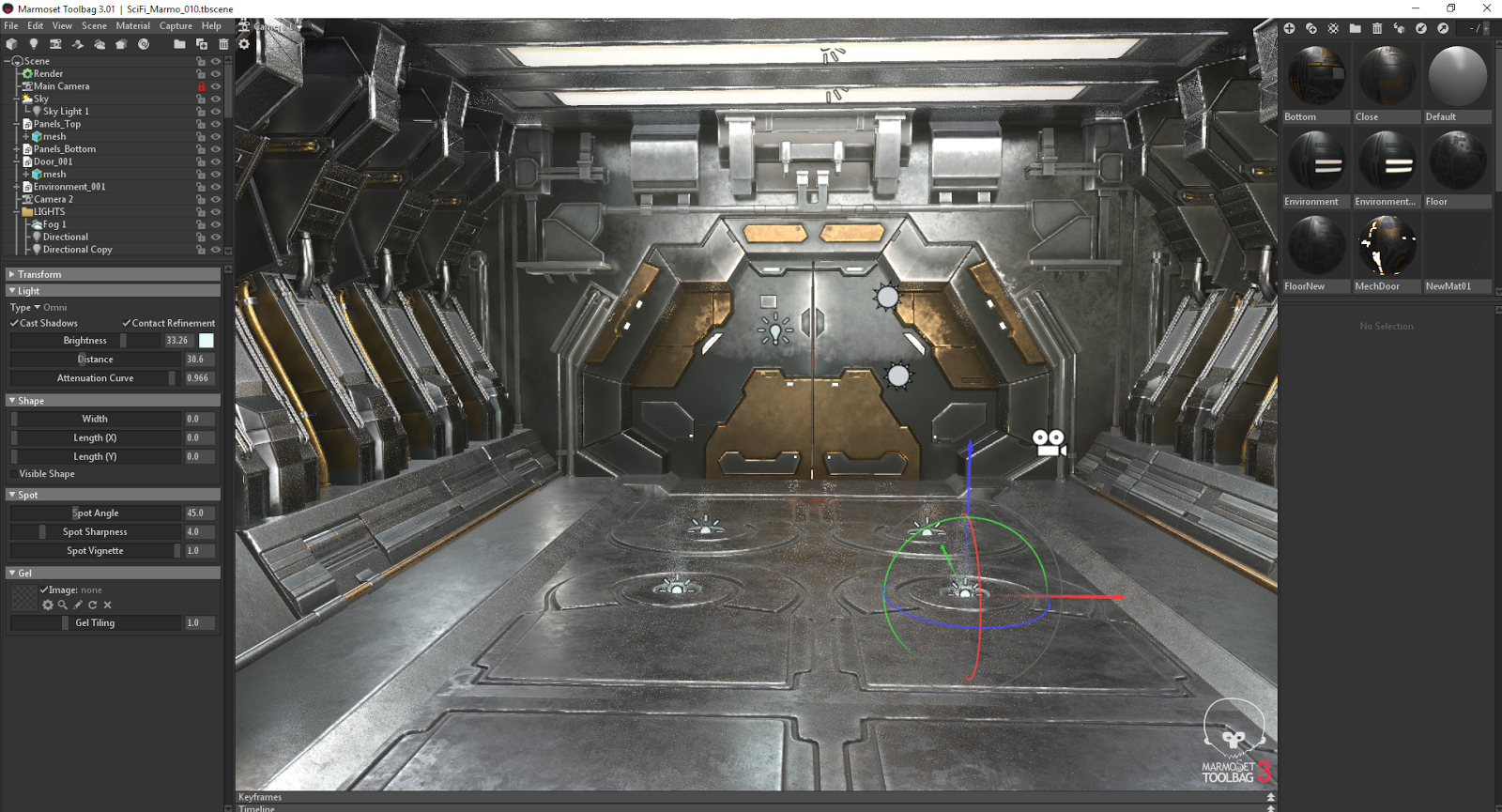 Elod Horvath Scifi Interior