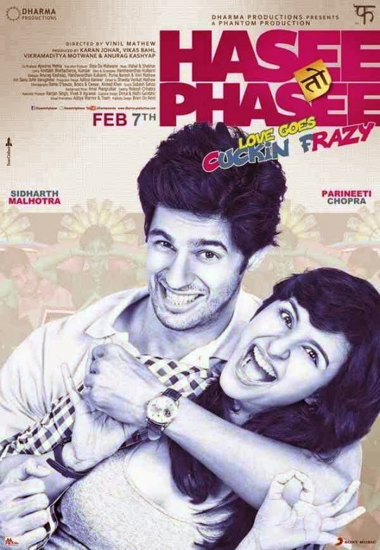 Cast and crew of Hasee Toh Phasee (2014) Bollywood Movie wiki, poster, Trailer, star Parineeti Chopra, Sidharth Malhotra, release February 07, 2014