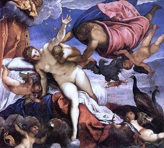 Jacopo Tintoretto's "The Origin of the Milky Way" from the National Gallery