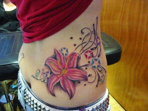 Flower Tattoos Girls