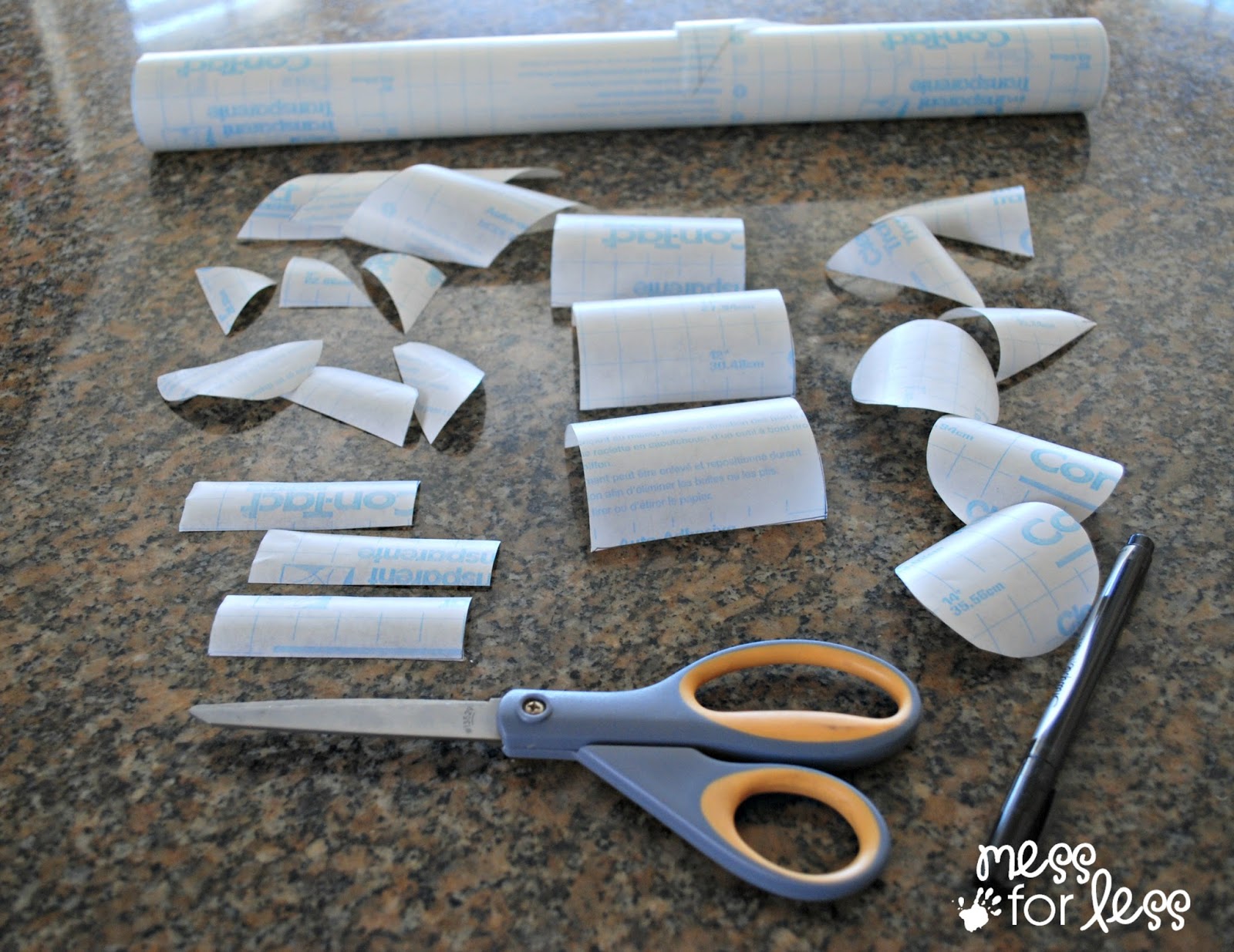 Contact Paper Shape Art Mess For Less