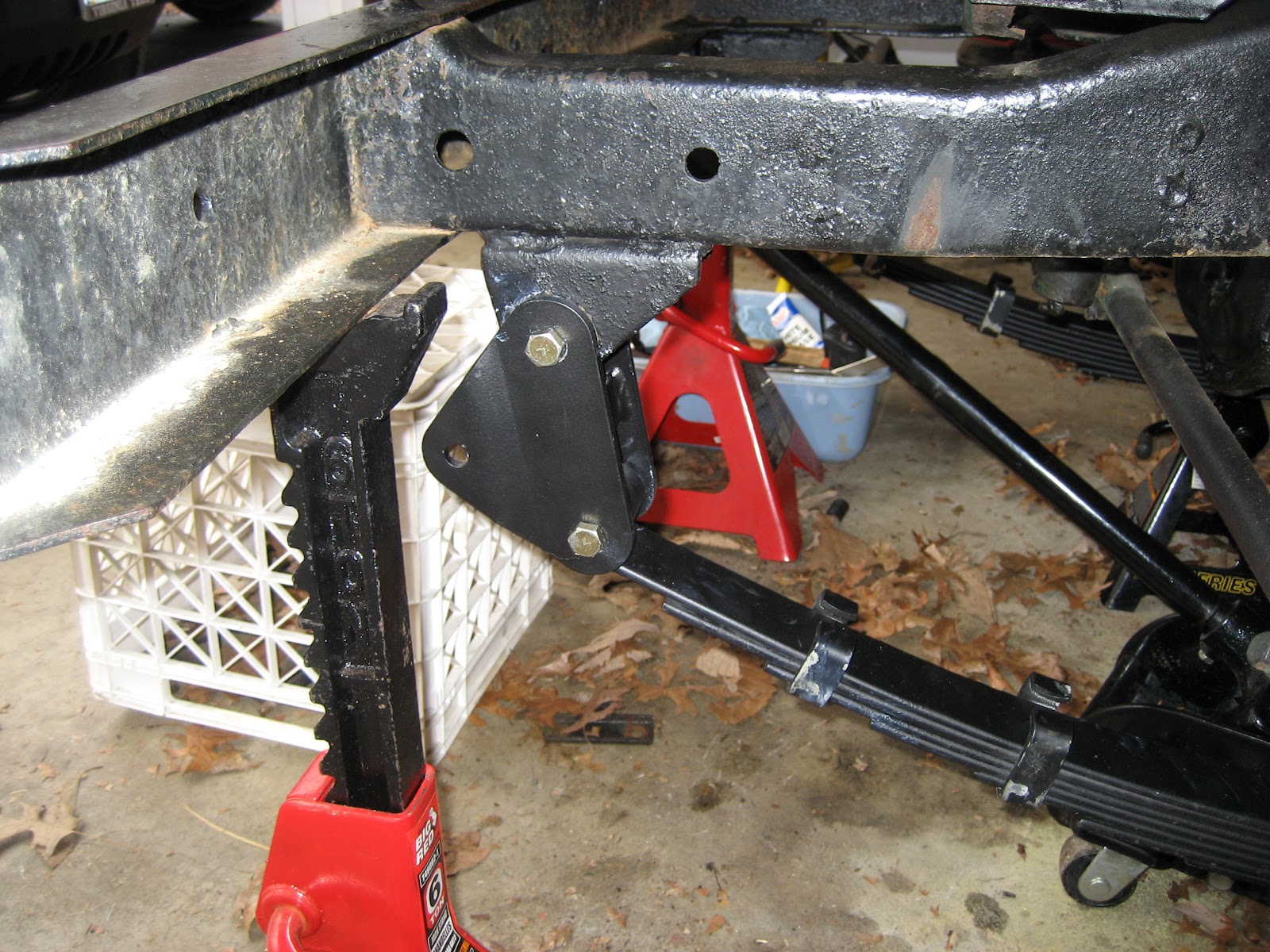 My 1964 Jeep CJ5 Front Tow Shackles