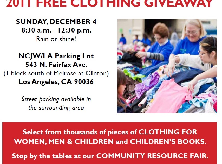 new city church classifieds free clothing giveaway sunday dec 4th clothing give away flyer