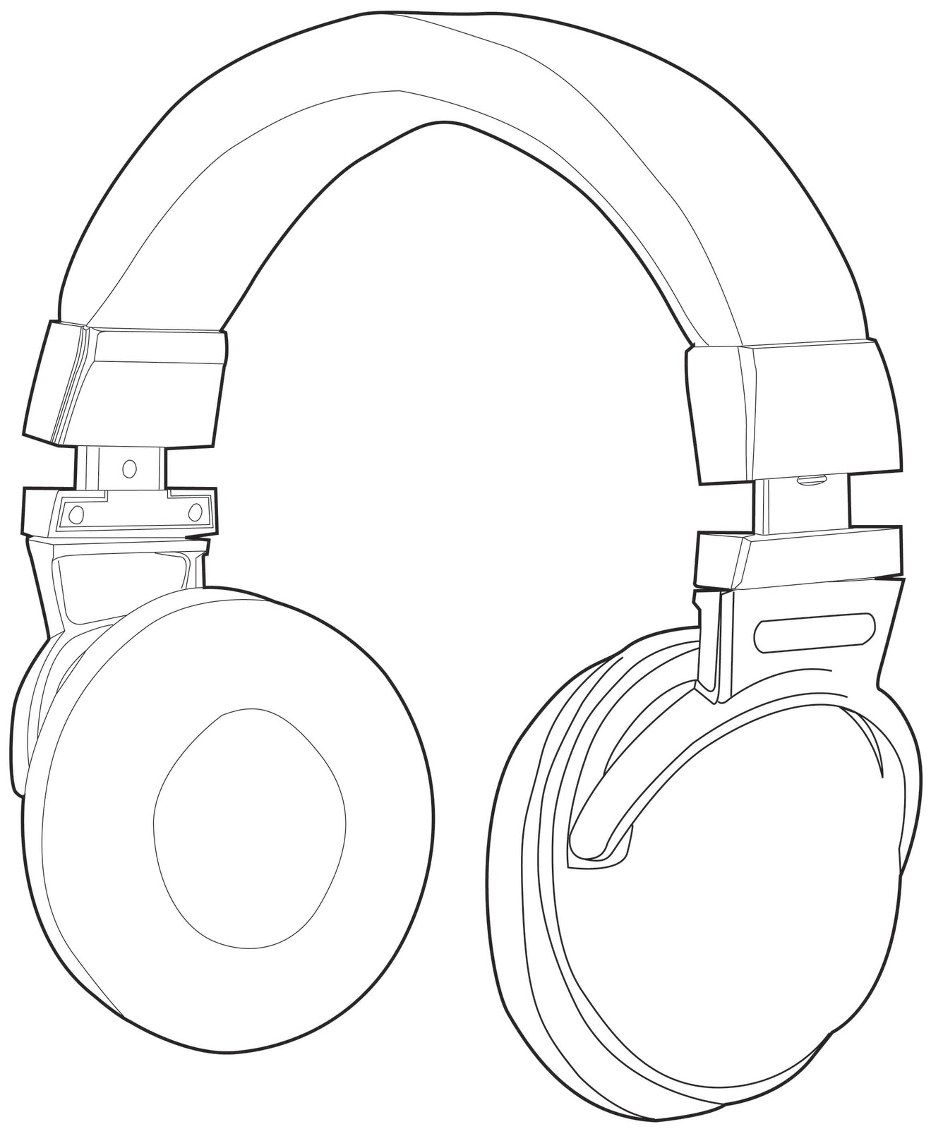 Vector Art Headphones