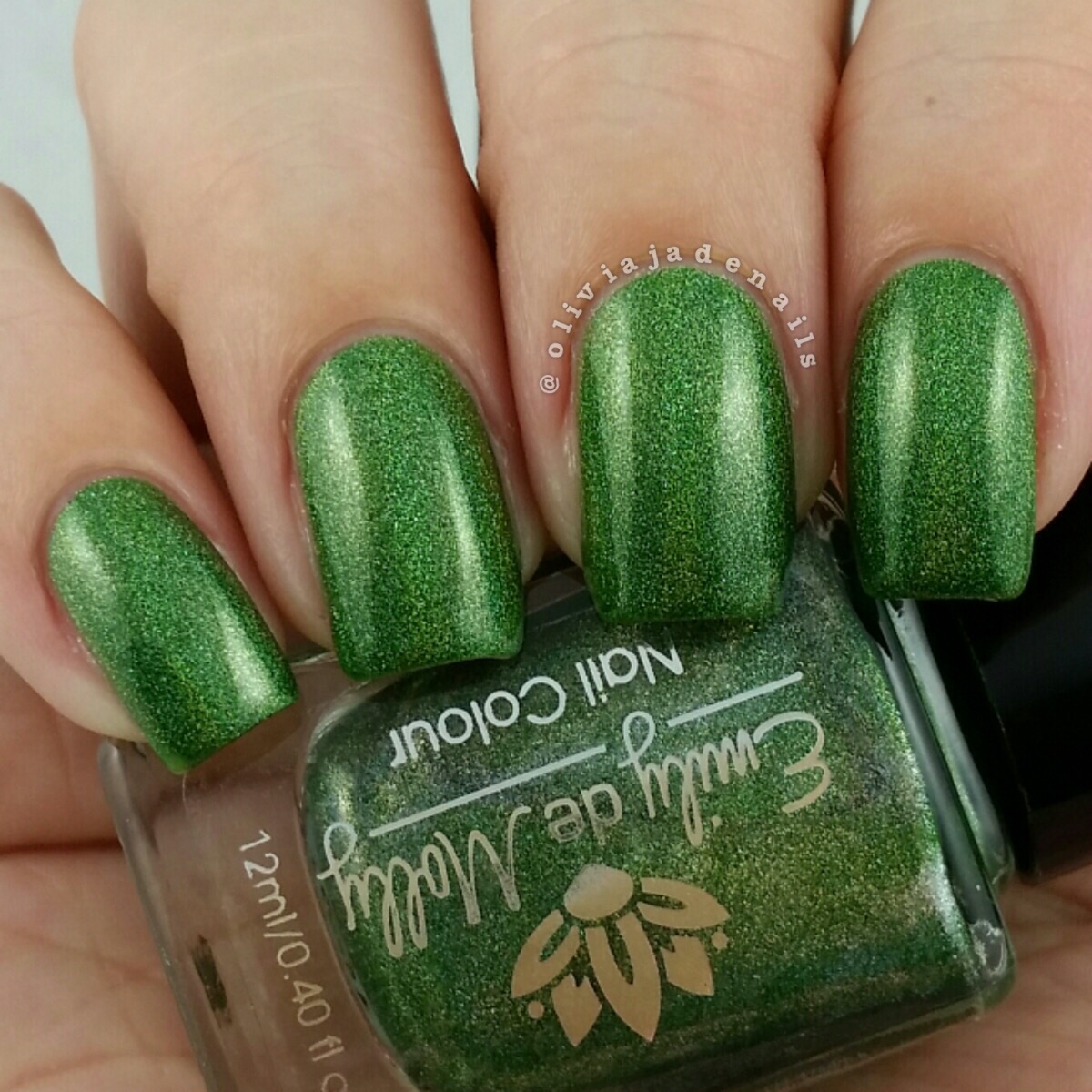Emily de Molly Erratic Behaviour swatched by Olivia Jade Nails