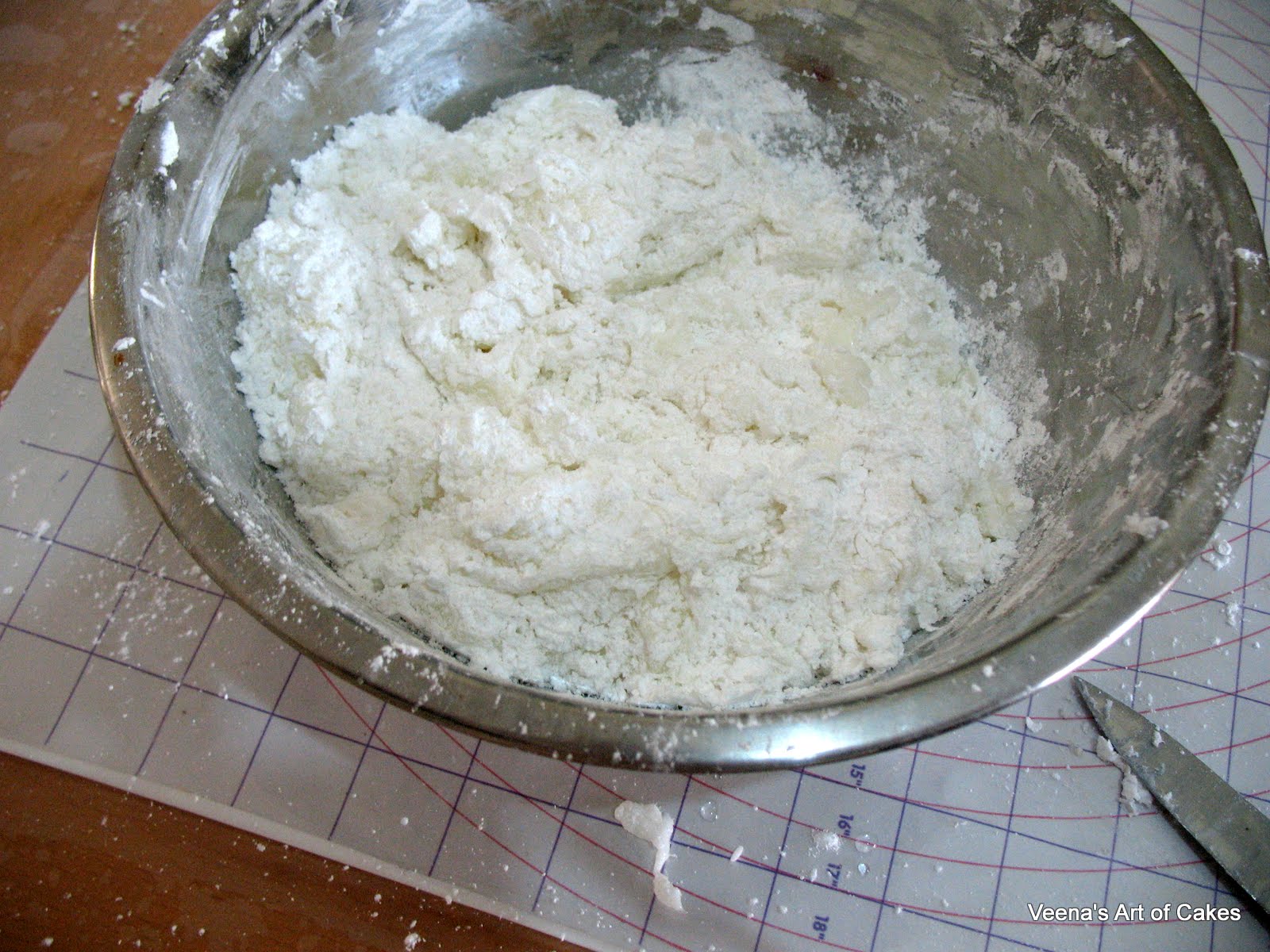 Once you have a dough formed, transfer to a flat surface and knead. If ...