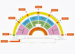 UBICACIÓN Y PRECIOS DEL CONCIERTO