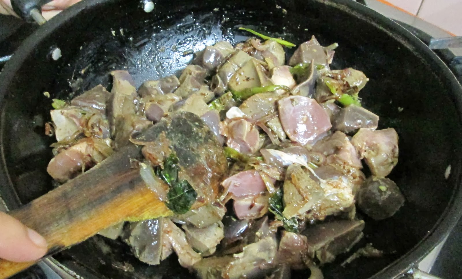 Blessy's Kitchen Pepper Lamb Liver Fry