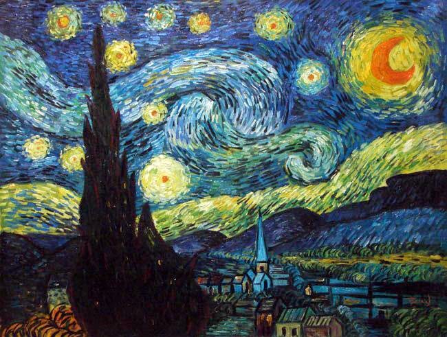 Noite estrelada - Vicent van Gogh