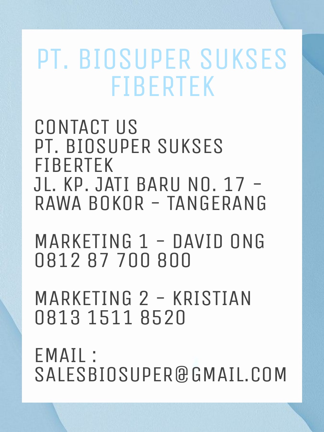 Contact Us