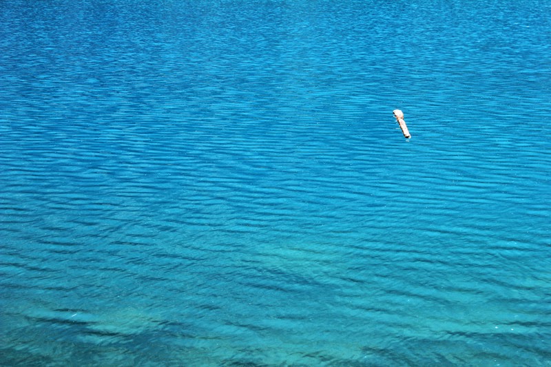 Moraine Lake blue
