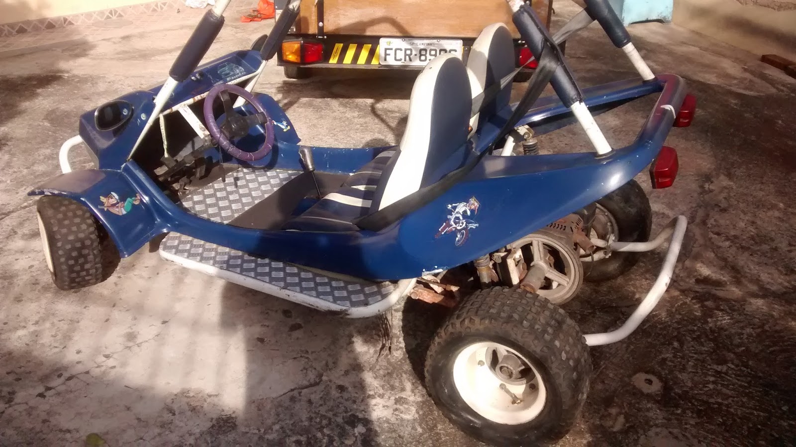 Asfalto Marcado MINI BUGGY FAPINHA SUPER XINGU AZUL