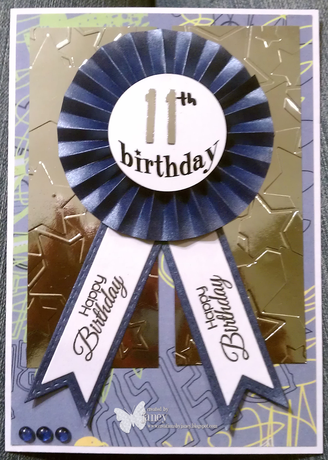 Creations by Janey: Happy 11th Birthday!