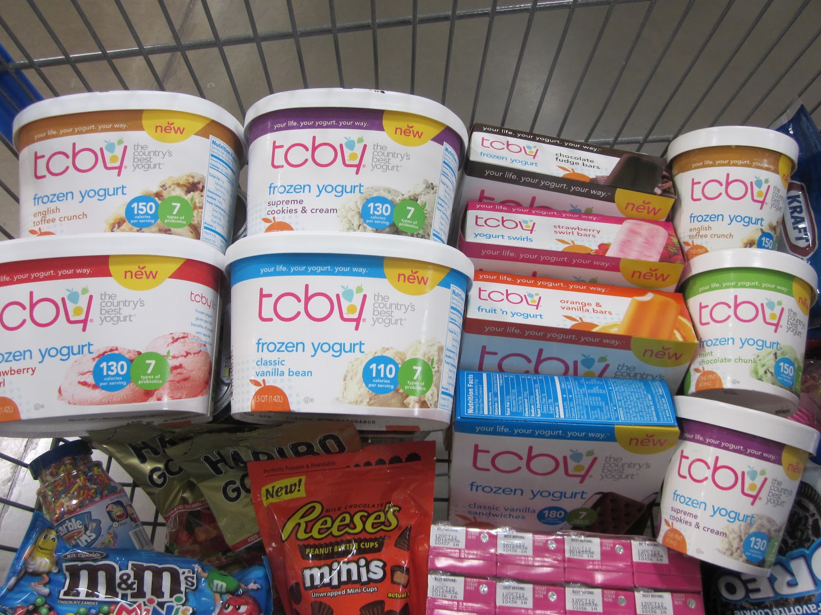 TCBY Frozen Yogurt Party TCBYGrocery