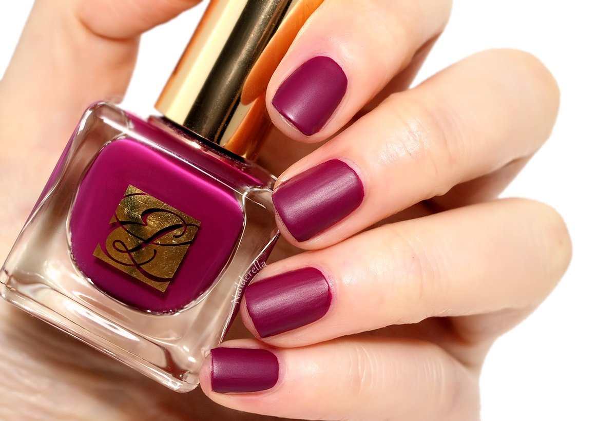 Estée Lauder Matte nail polishes Nailderella