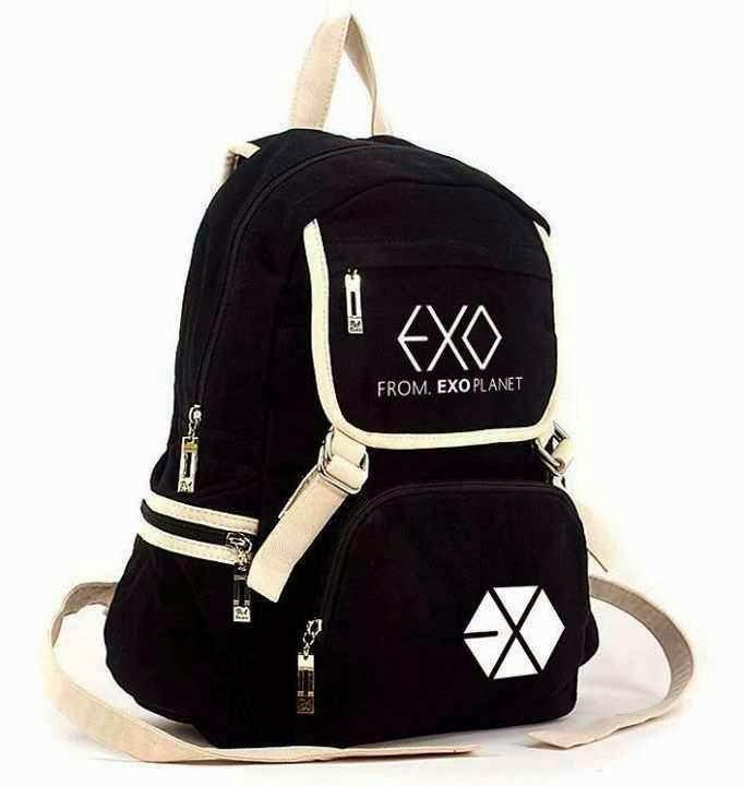 Sky Kpop Shop [READY STOCK] Backpack EXO Versi A
