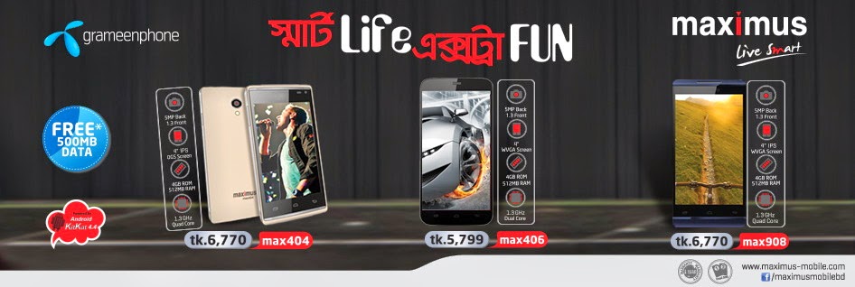 Grameenphone-Maximus-Handset-Offer-Max-404-Max-406-and-Max-908 Grameenphone-Maximus-Handset-Offer-Max-404-Max-406-and-Max-908