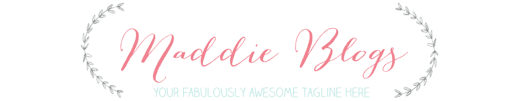 Maddie Blog Template