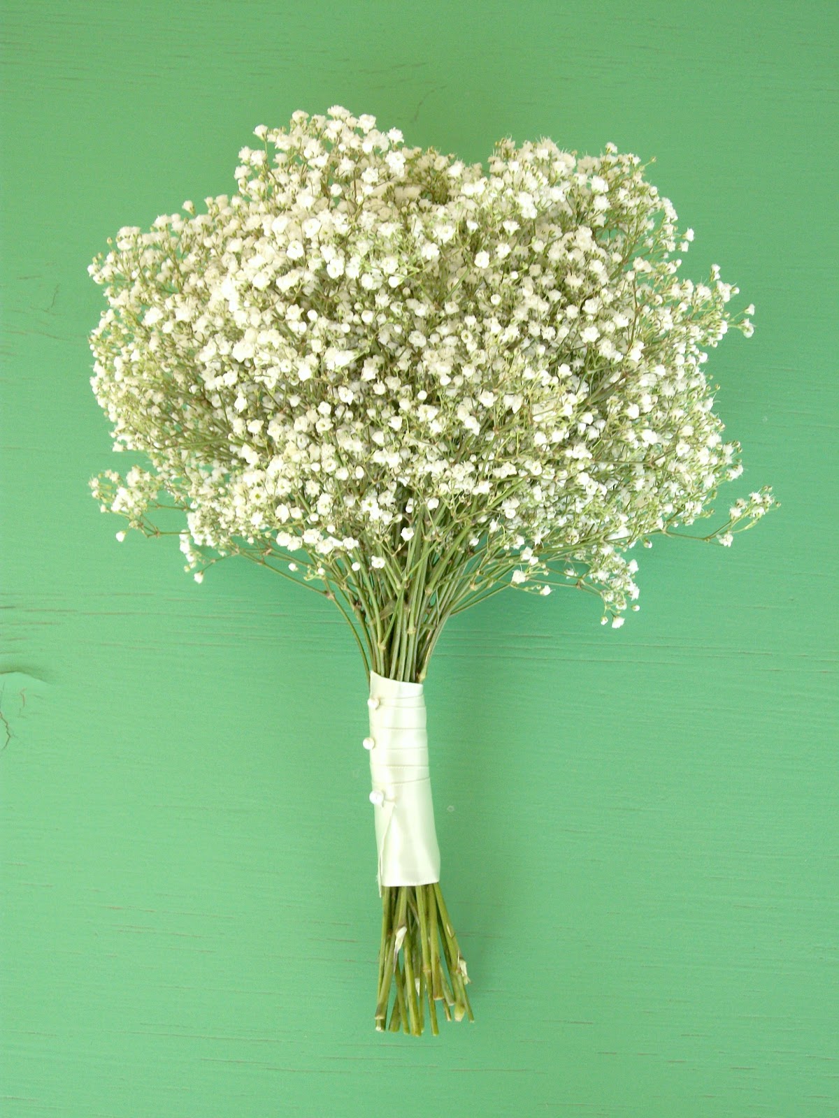 Faith. Home. Love. Baby's Breath Bouquets