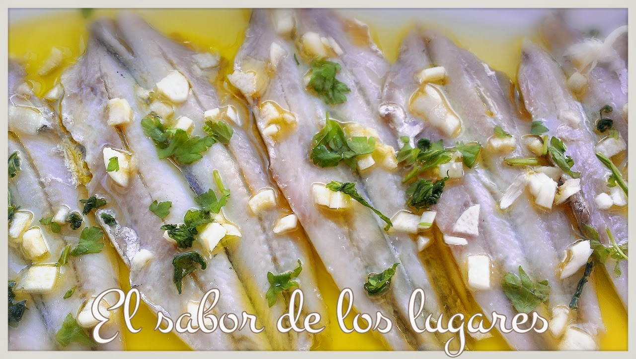 Boquerones En Vinagre.
