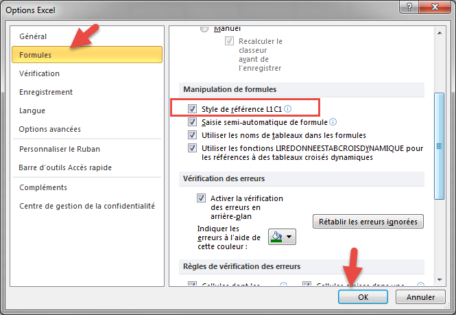 Numéroter colonne en chiffre Numéroter colonne en chiffre