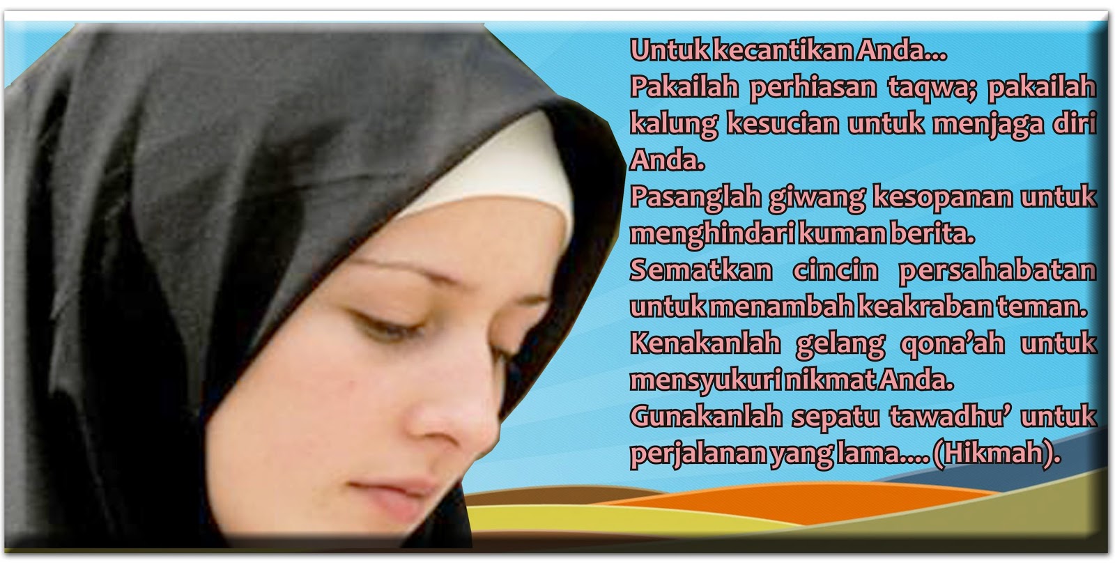 Memelihara Aurat Lambang Peribadi Muslimah Abu Anas Madani