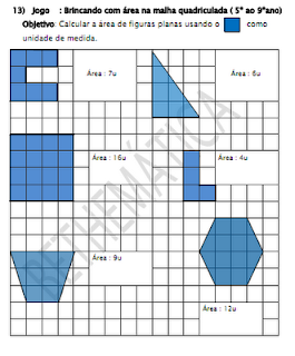 domino de figuras planas - Cálculo I