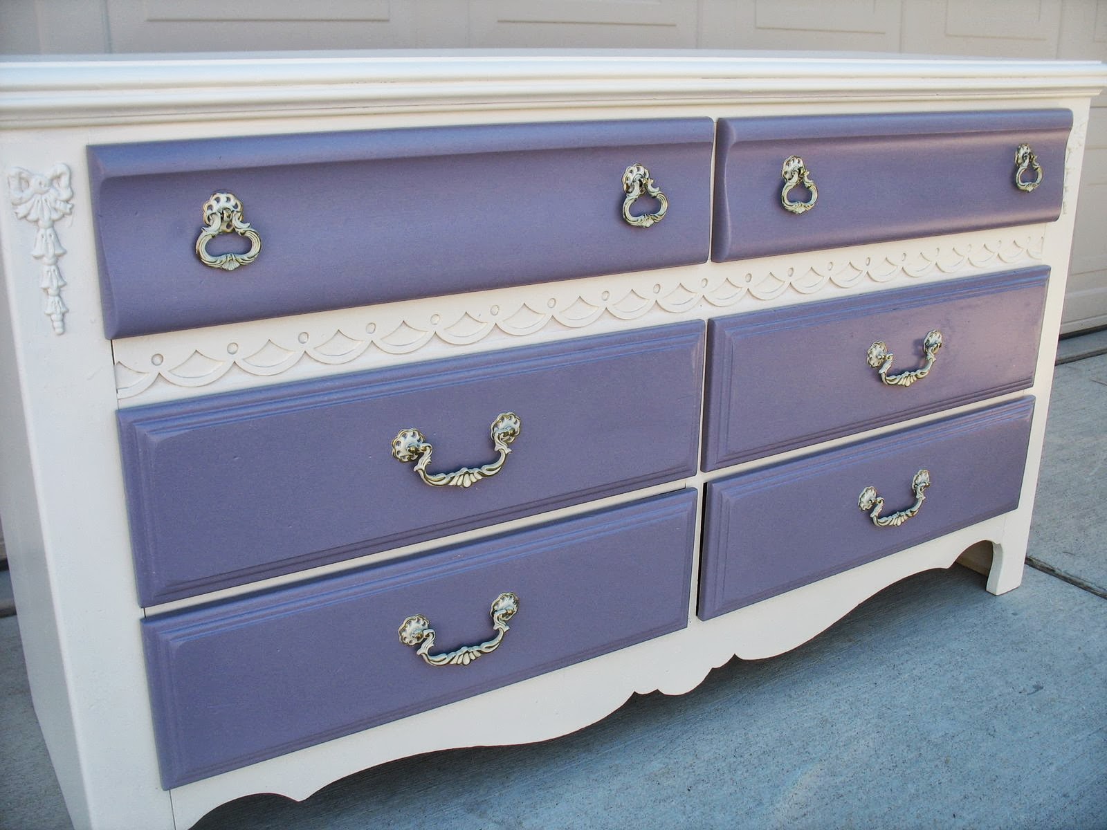 Shabby Redo For You ! Dresser Redo "Lilac Lady"