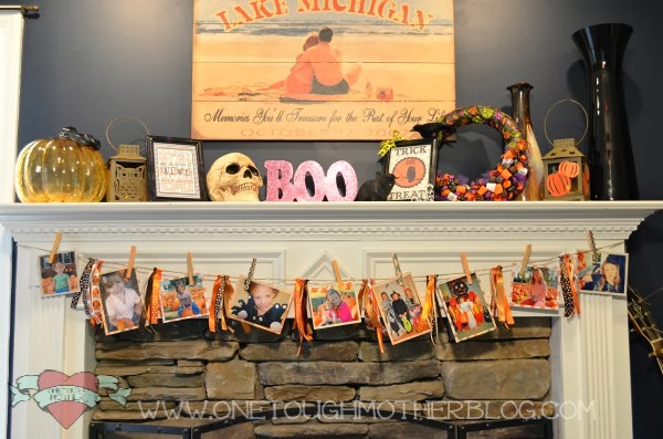 Halloween Photo Garland | www.sweetteaandsavinggraceblog.com Halloween Photo Garland | www.sweetteaandsavinggraceblog.com
