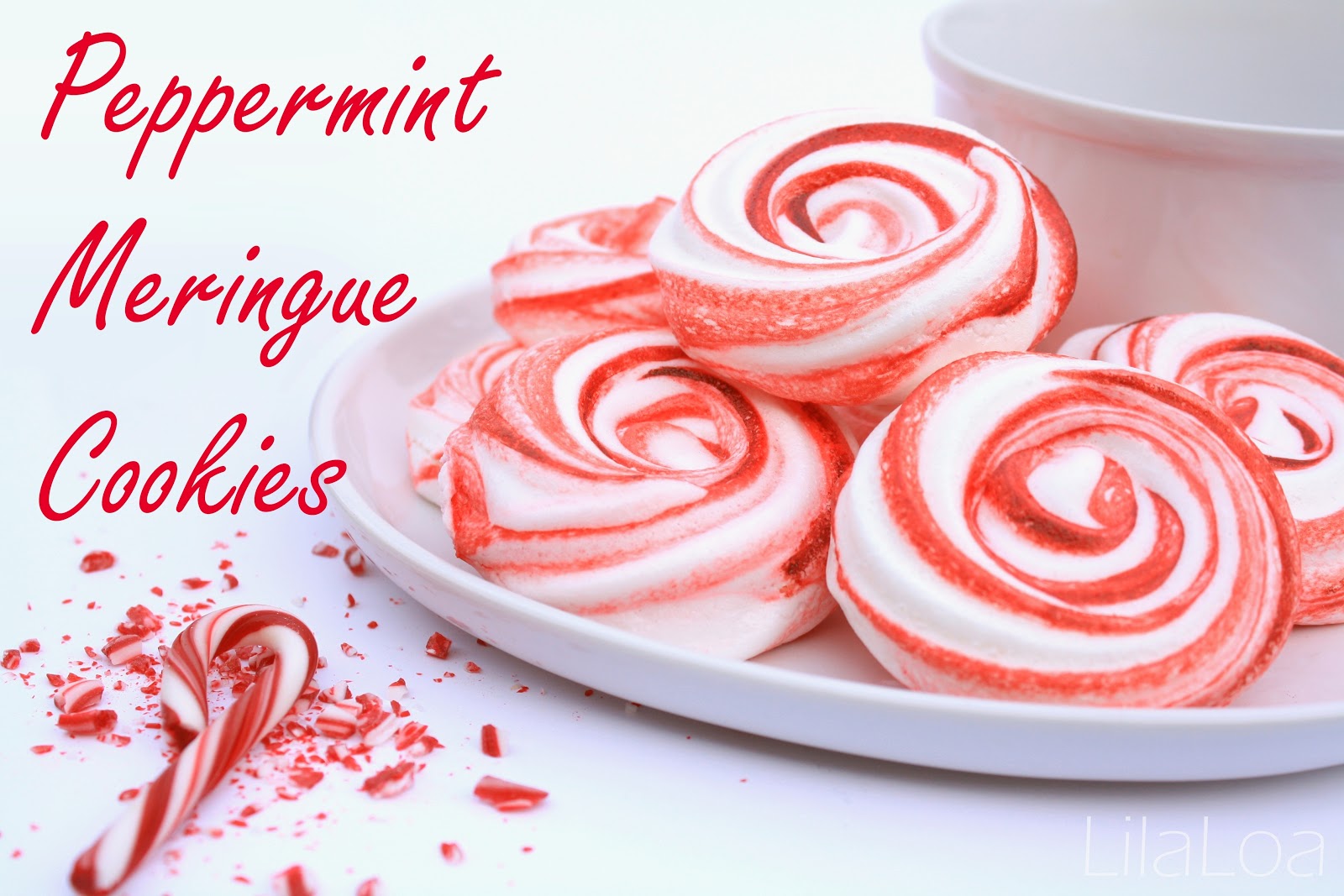Peppermint Meringue Cookies LilaLoa+Pepermint+Meringues+1