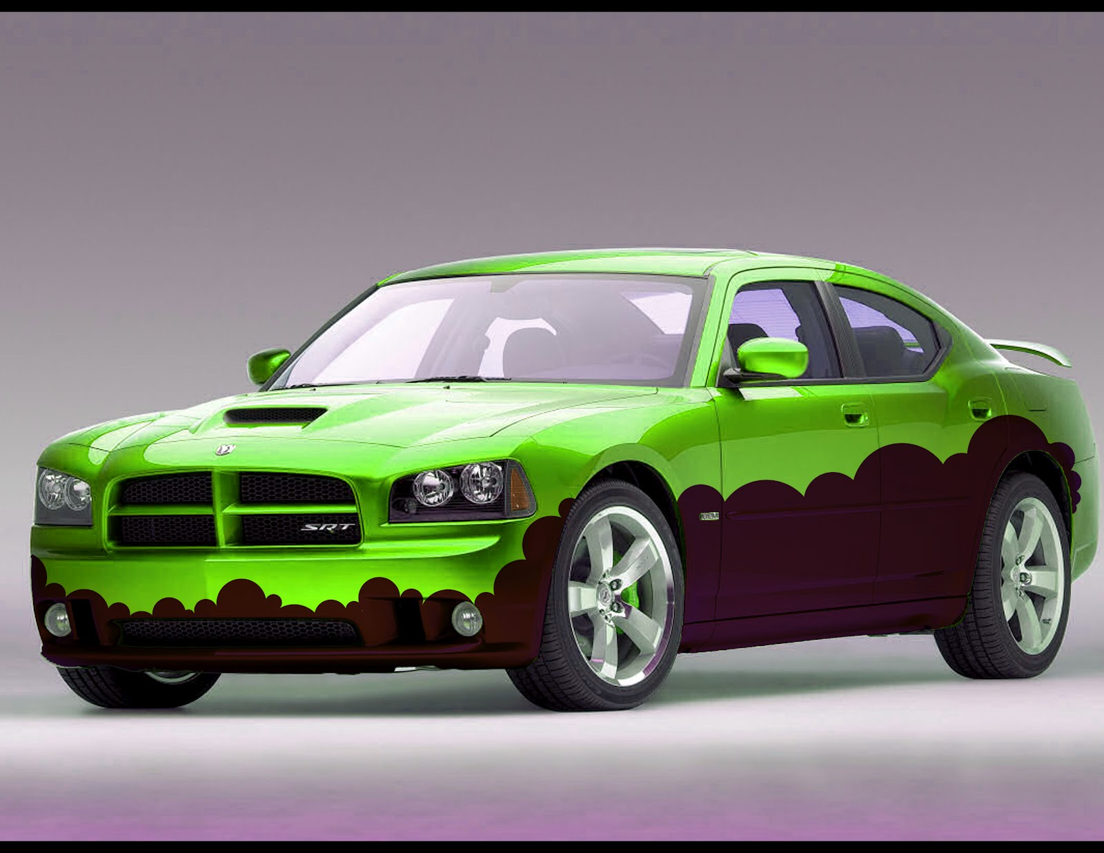 Artistic Tendencies Dodge Charger custom paint job