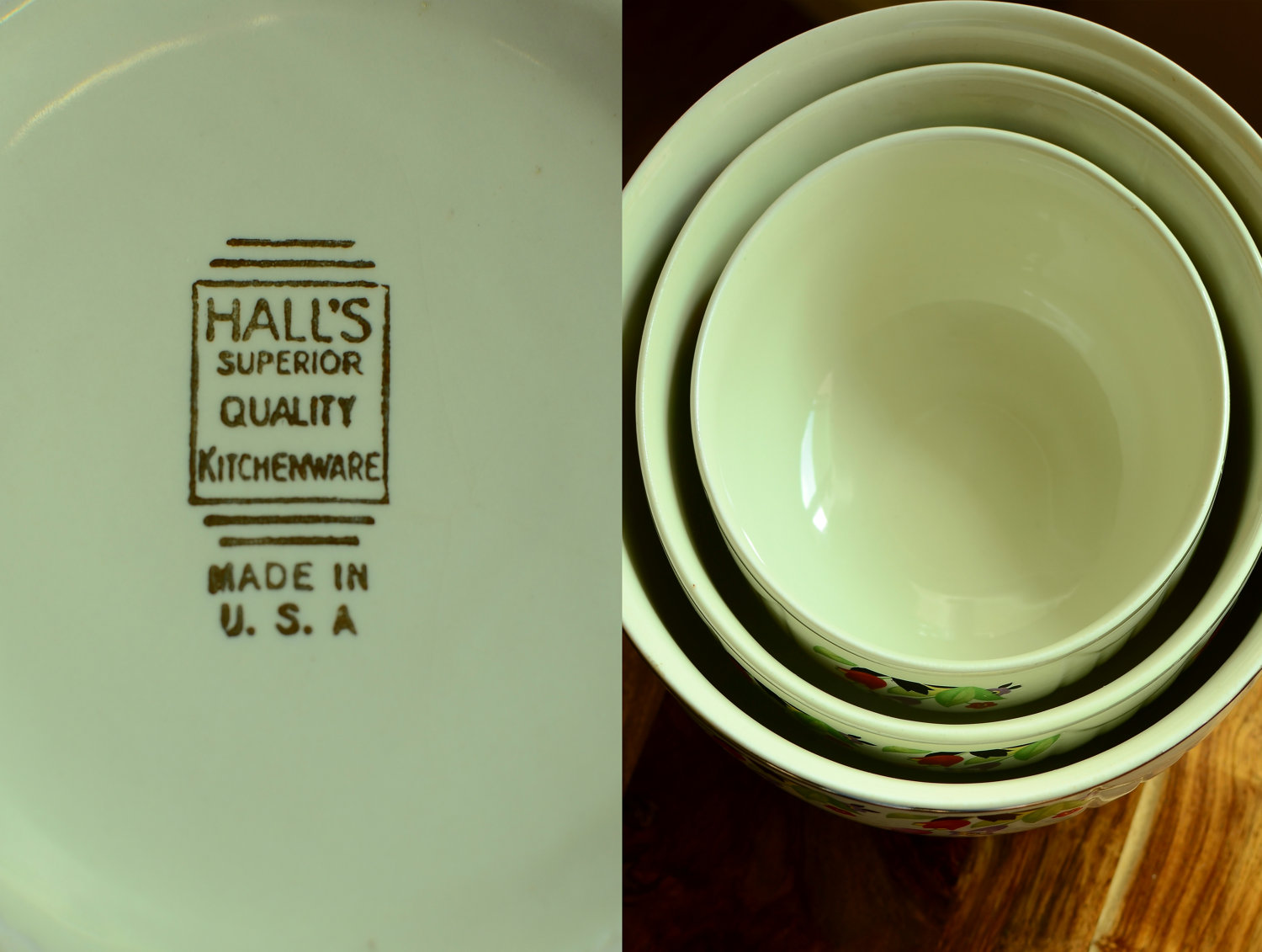 Just the Good Stuff Hall's Superior Kitchenware