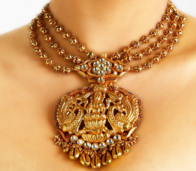 Indian Jewellery and Clothing Divine temple jewellery from Lalitha