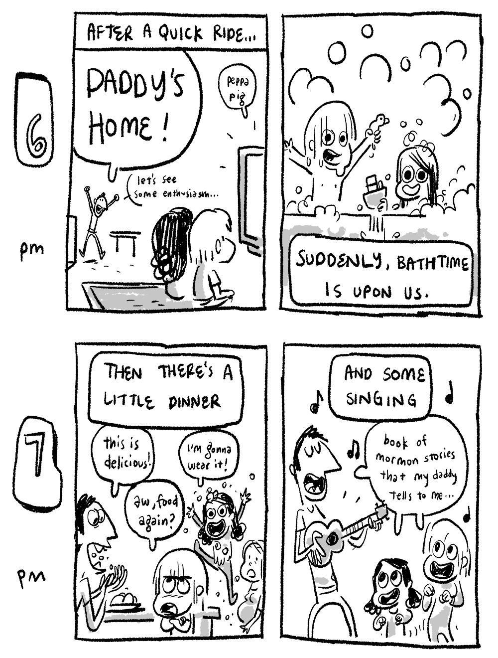 Sketch Adventure! Hourly Comics Day