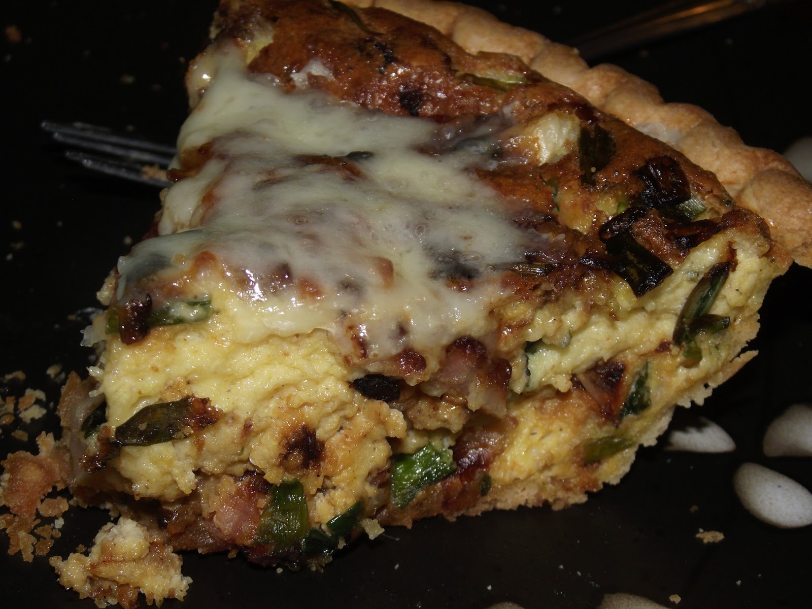 The Unabashed Kitchen Wench Gruyere and Pancetta Quiche