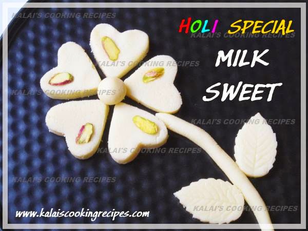 Delicious Easy Homemade Bengali Milk Sweet | Holi Special Dessert