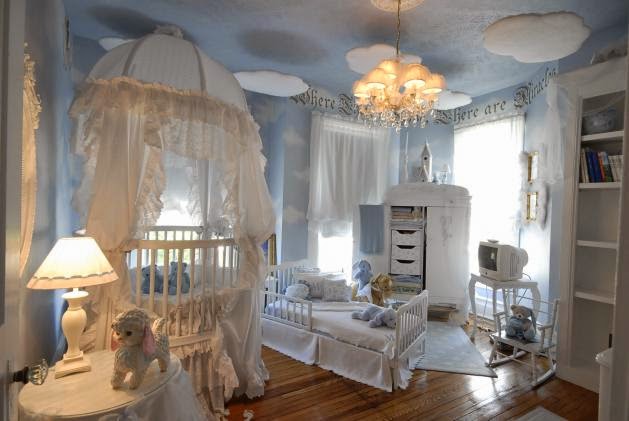 Dormitorios de lujo para bebés - Ideas para decorar dormitorios