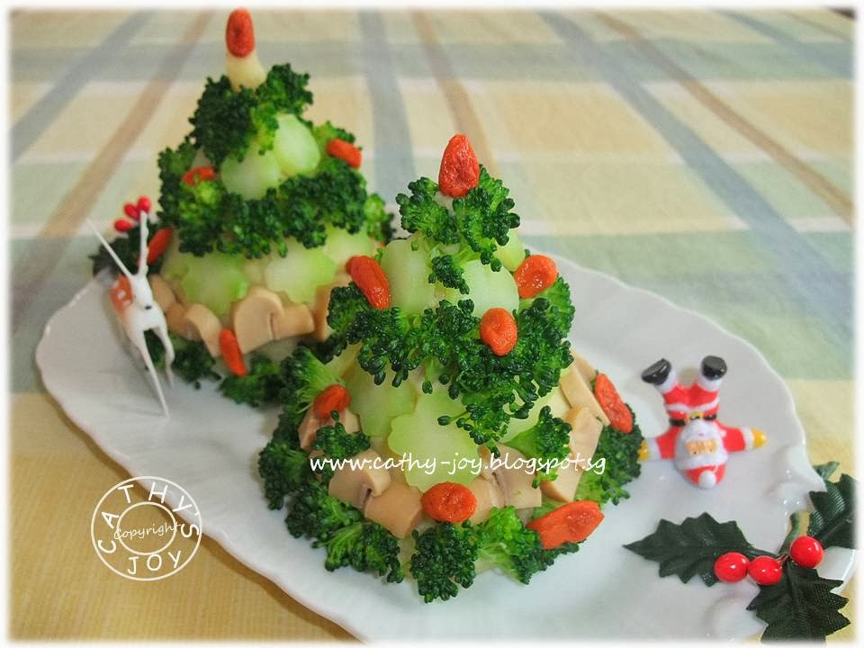 Cathy S Joy Christmas Tree Salad