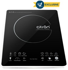 Citron CIC 002 Induction Cooktop 2000W (Touch Panel) just for Rs.1699 Only with 2 Yrs Warranty @ Flipkart