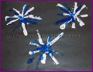 stamp painted pipe cleaner fireworks craft stamp painted pipe cleaner holiday fireworks craft
