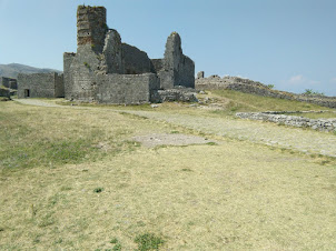 Inside  Rozafa Castle.