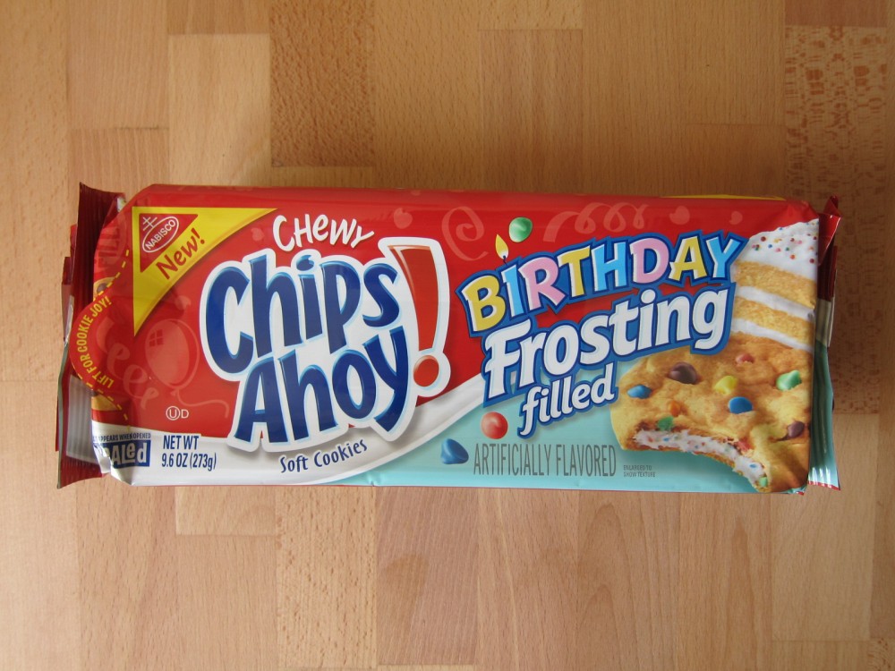 Review Nabisco Birthday Frosting Filled Chips Ahoy Cookies Brand