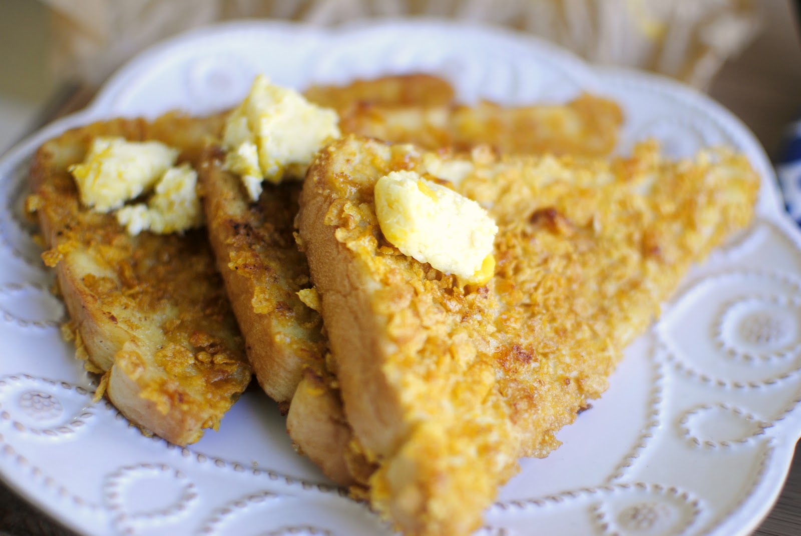 Cornflake Crusted French Toast Simply Scratch