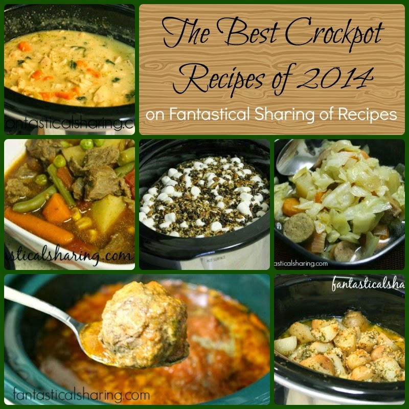 Dig out that crockpot and create a new family favorite with one of The Best Crockpot Recipes of 2014 via Fantastical Sharing of Recipes #crockpot
