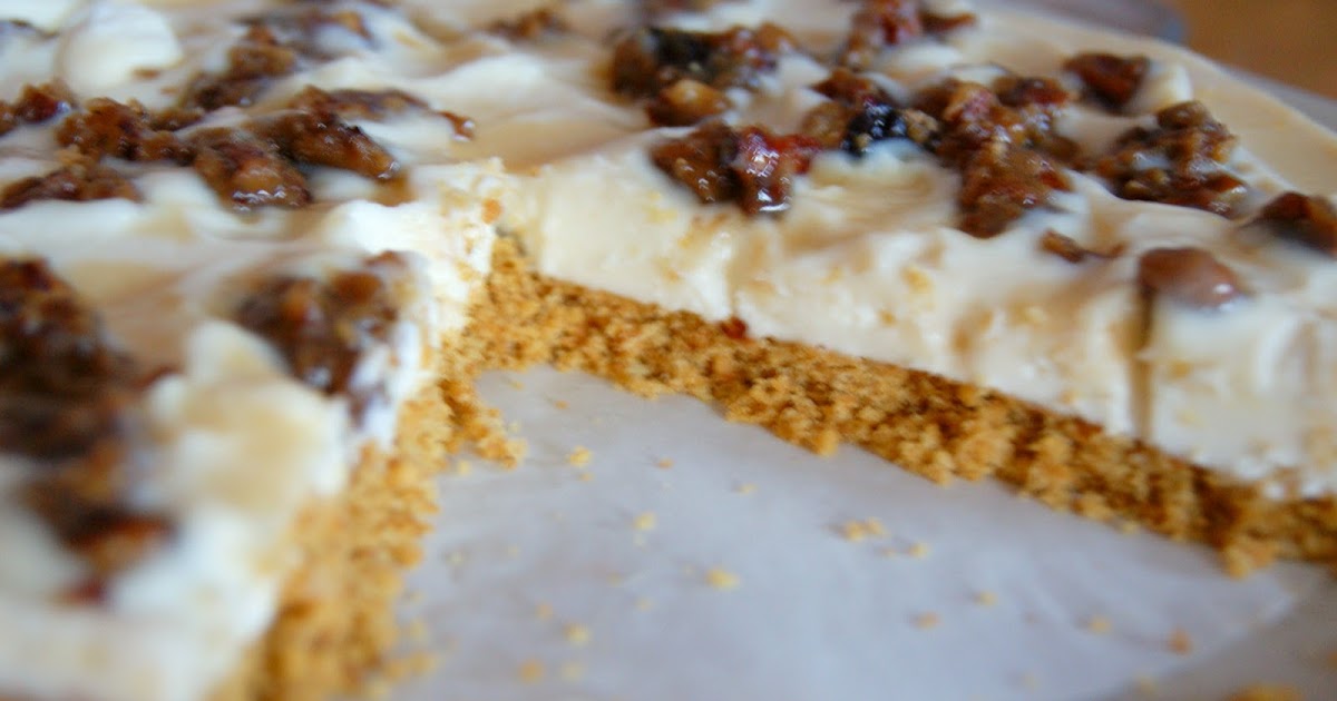Anne's Kitchen Maple and Pecan Cheesecake