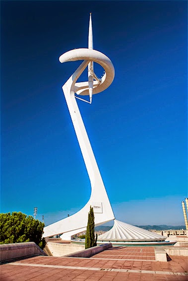 Torre de comunicaciones Montjuic - Barcelona Torre de comunicaciones Montjuic