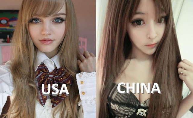 USA, China And Russian Real Life Barbie Doll